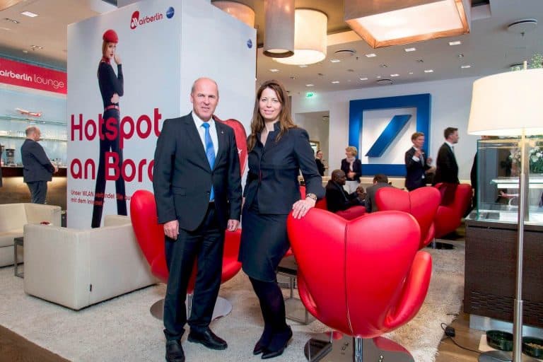 airberlin-Lounge mitten in Berlin