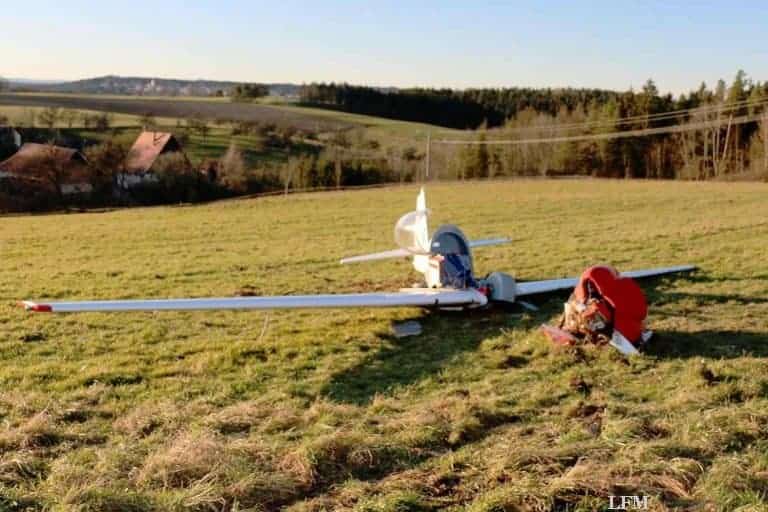 Motorsegler stürzte auf dem Weg zur Kontrolle nach EDTM ab