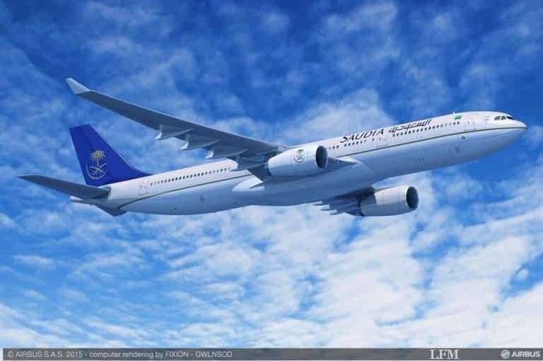 A330-300 Regional hat ersten Kunden Saudi Arabian Airlines