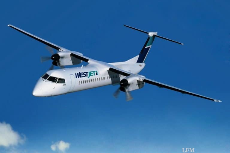 Neueste Airline in Kanada bekommt 500. Bombardier Q400