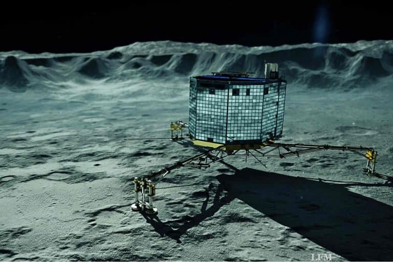 2. Kontakt zu Philae auf dem Kometen