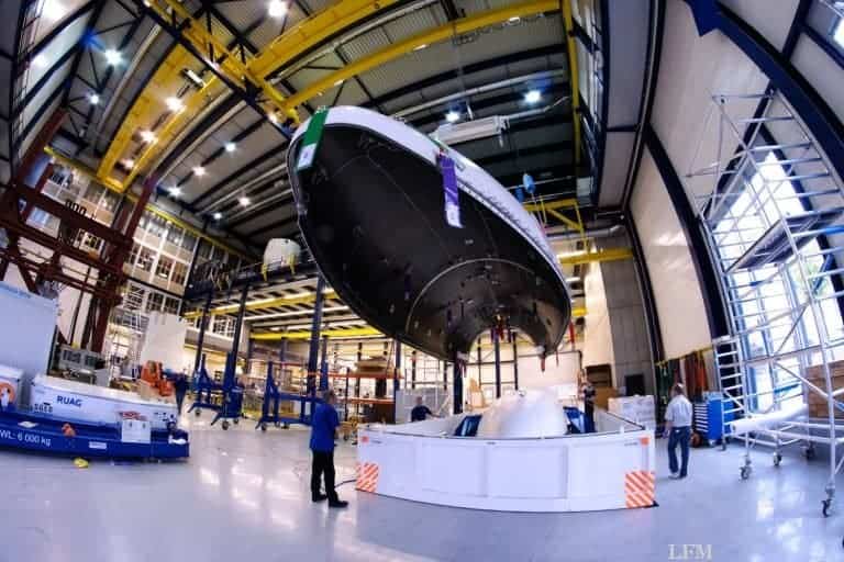 Vega-Nutzlastverkleidungen vom Ruag-Standort Emmen