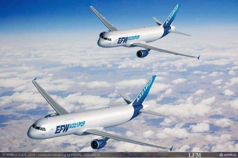 Airbus A320/A321 für P2F-Segment