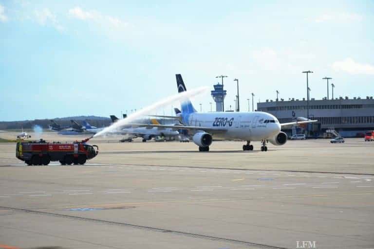 Parabelflugzeug am Flughafen Köln/Bonn besichtigen
