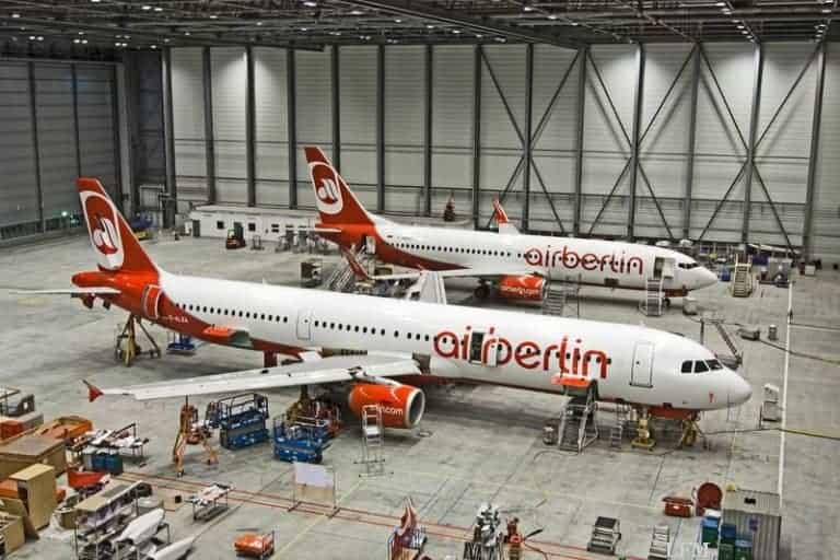 airberlin erklärt Fliegen mit Flugmanöver
