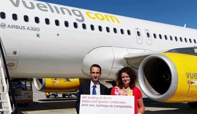 Vueling fliegt Berlin-Tegel – Santiago de Compostela