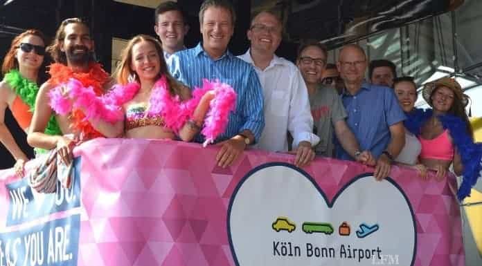 Jugend gegen AIDS am Köln Bonn Airport aktiv