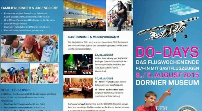 Flugtag des Dornier Museums am Flughafen Friedrichshafen