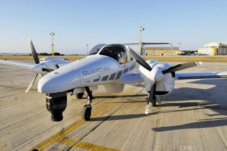 DA42 MPP zur Seeaufklärung: Suche nach Flüchtlingsbooten