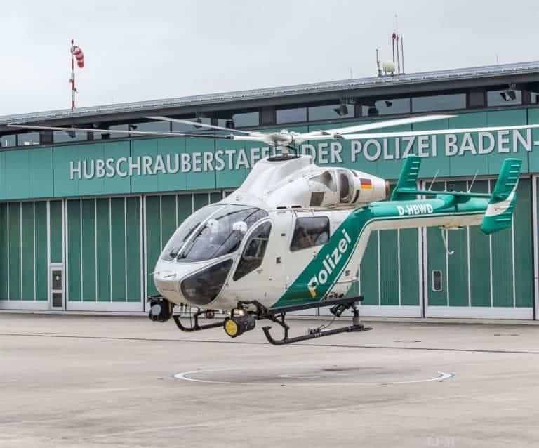 Flughafen Stuttgart: 50. Jubiläum der Landespolizei-Hubschraubstaffel
