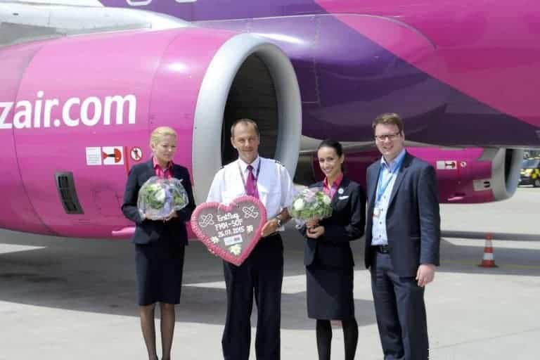 Vorverlegt: Erstflug von Memmingen nach Sofia