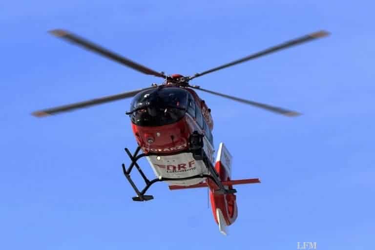 DRF Rettungshubschrauber leisten 100 Einsätze pro Tag