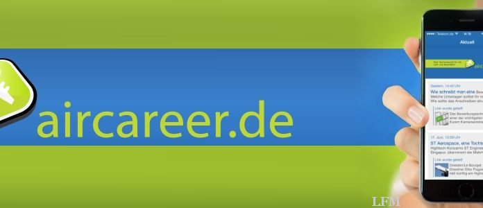 App für Stellenangebote der Luft- und Raumfahrt