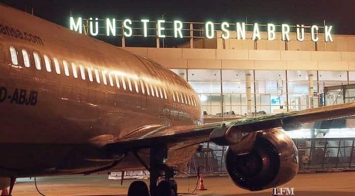 FMO zeigt wieder Flughafen bei Nacht