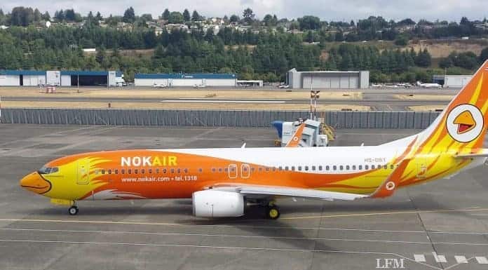 Nok Air wächst mit Boeing Next-Generation 737-800