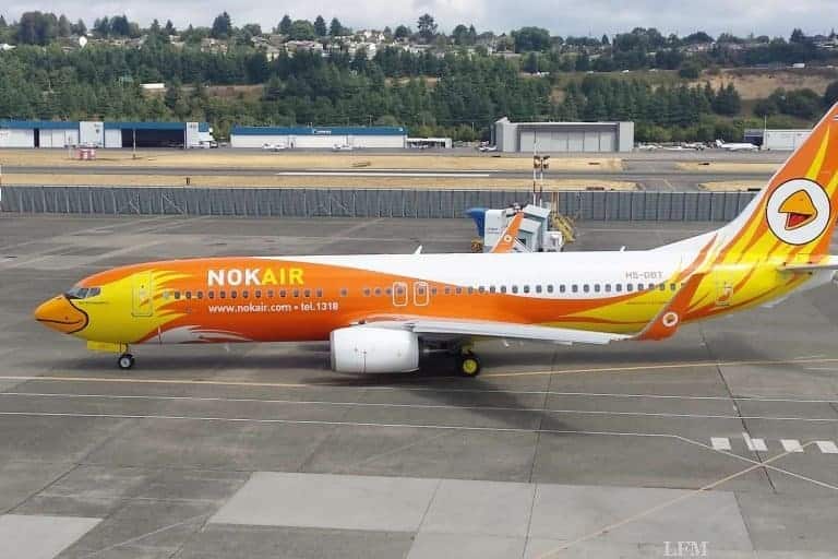 Nok Air wächst mit Boeing Next-Generation 737-800