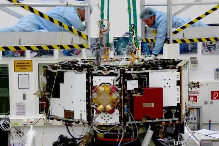 Raumsonde LISA Pathfinder reist richtung Startplatz