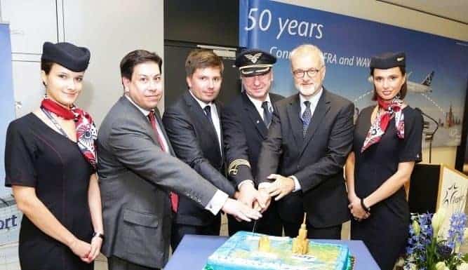 50 Jahre schon fliegt LOT Warschau – Frankfurt