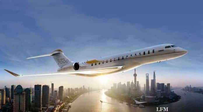 Fortschritt für Global 7000 Business Jet