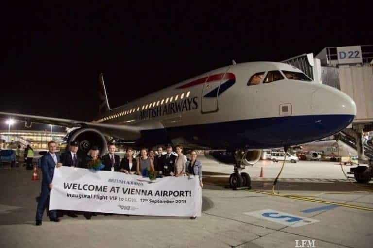 British Airways startet Verbindung Wien – London Gatwick