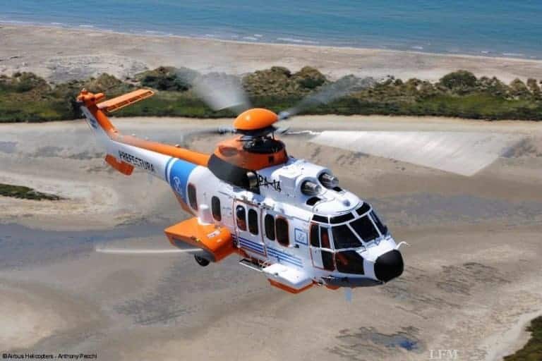 H225 überwacht Küste von Argentinien