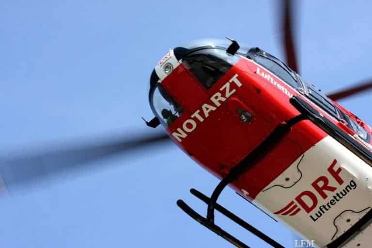 Drohne gefährdete Rettungshubschrauber der DRF