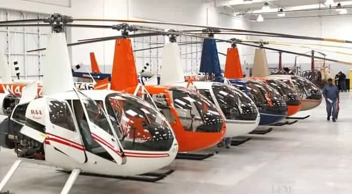Robinson Helicopter: Produktion von über 500 Maschinen