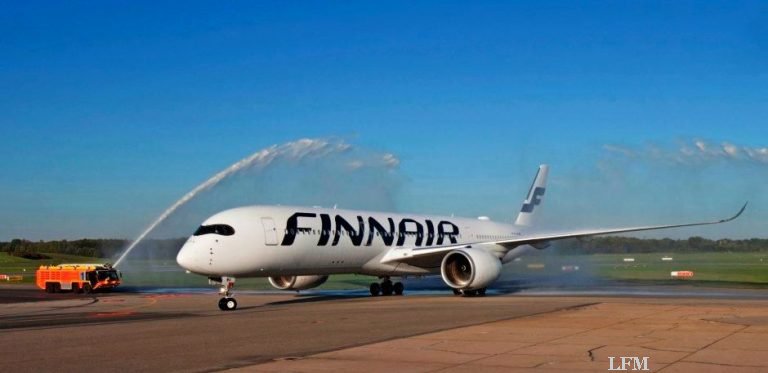 A350 XWB von Finnair in Hamburg zu Gast