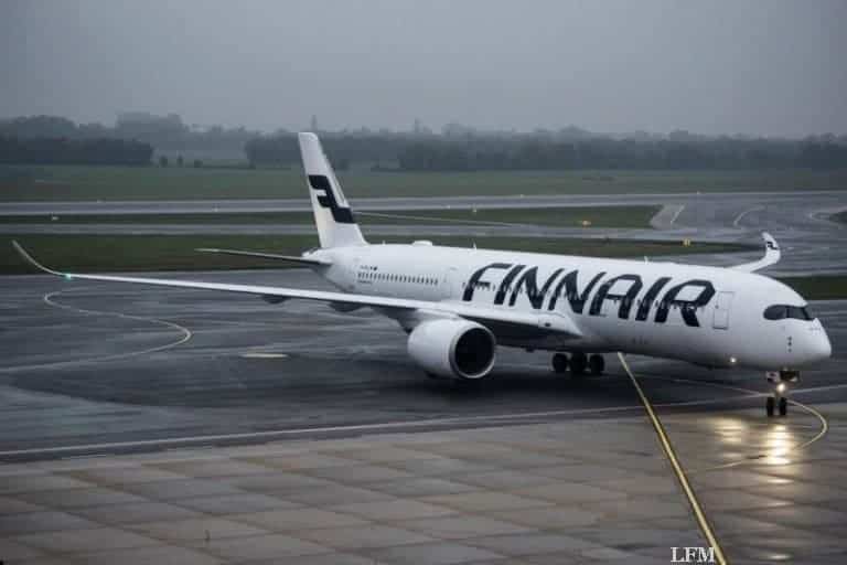 Airbus A350 XWB von Finnair erstmals zu Besuch in Wien