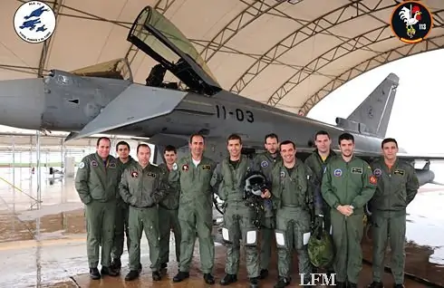 Ausbildungs-Pilot mit 1.000 Flugstunden auf dem Eurofighter
