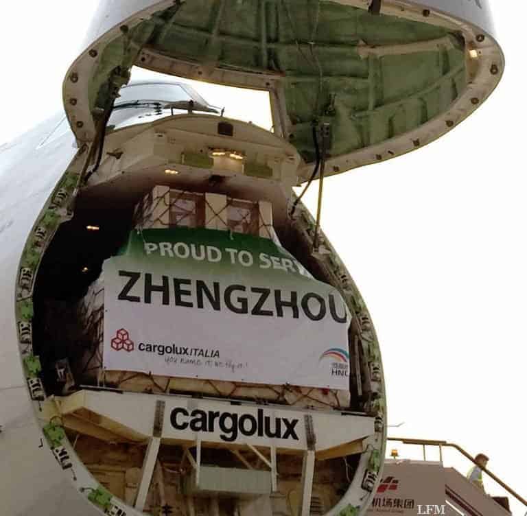 Cargolux fliegt öfter über Russland nach Zhengzhou