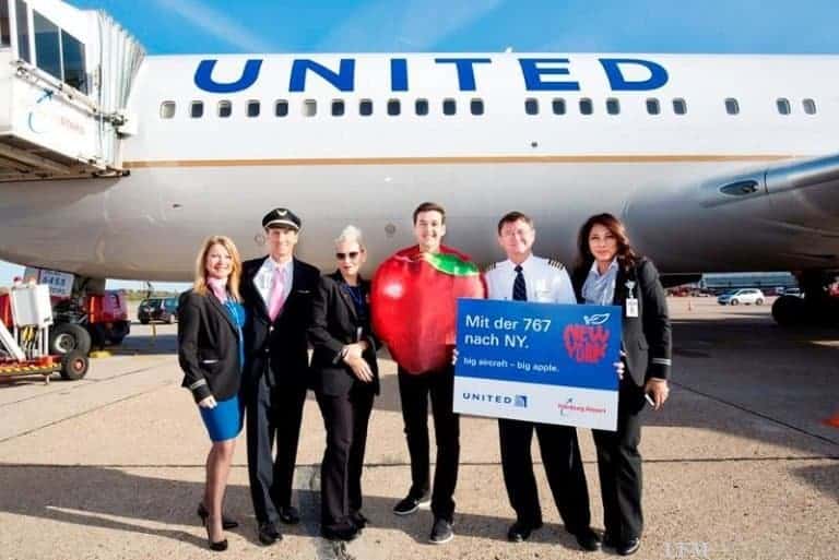 United Airlines fliegt jetzt mit Boeing 767-300 Hamburg – New York