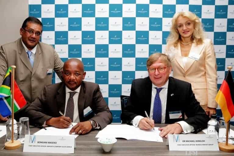 Flughäfen München und Südafrika tauschen Erfahrung und Mitarbeiter