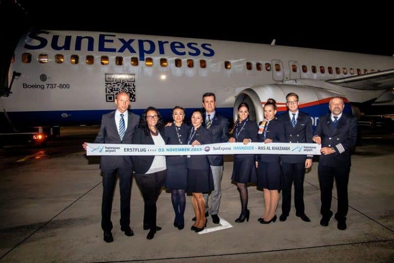 SunExpress verbindet Hannover mit Ras Al Khaimah