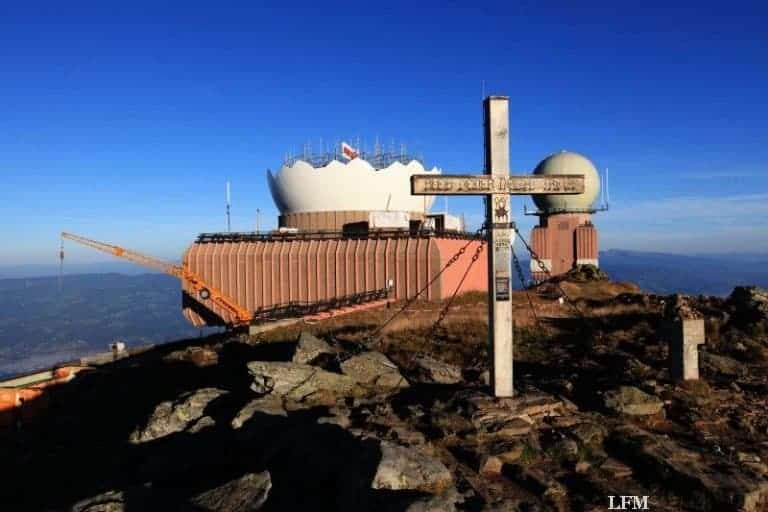 Radom auf der Koralpe durch Sekundärradar erneuert