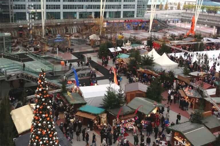 Wintermarkt am Flughafen München