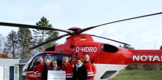 Christoph 41 der DRF Luftrettung