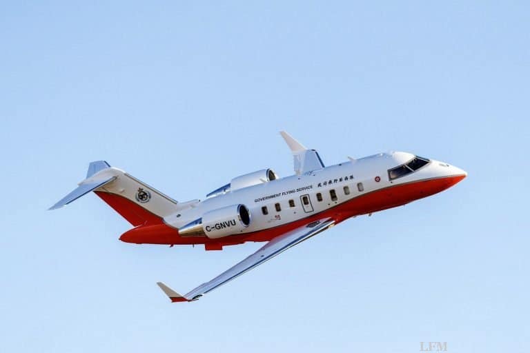 Challenger 605 Spezial für Hong Kong