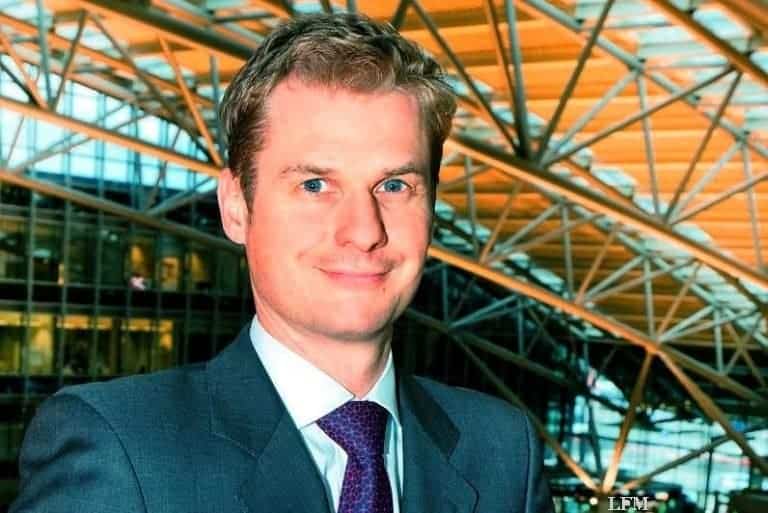 Alexander Laukenmann Geschäftsführer des Hamburg Airport