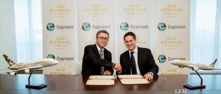 Etihad Airways strebt mit Cognizant nach neuer Digitalstrategie