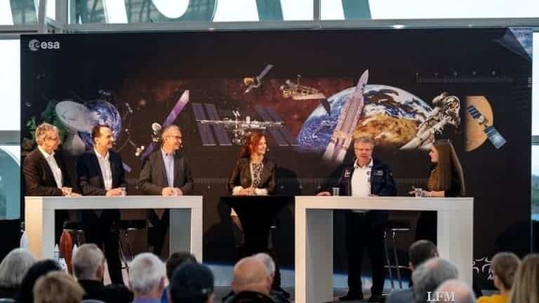 Star Wars Flair im Terminal des Fraport mit Raumfahrt-Ausstellung