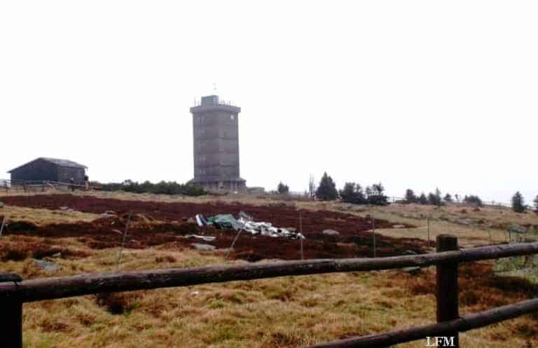 Absturz einer Cessna auf dem Brocken