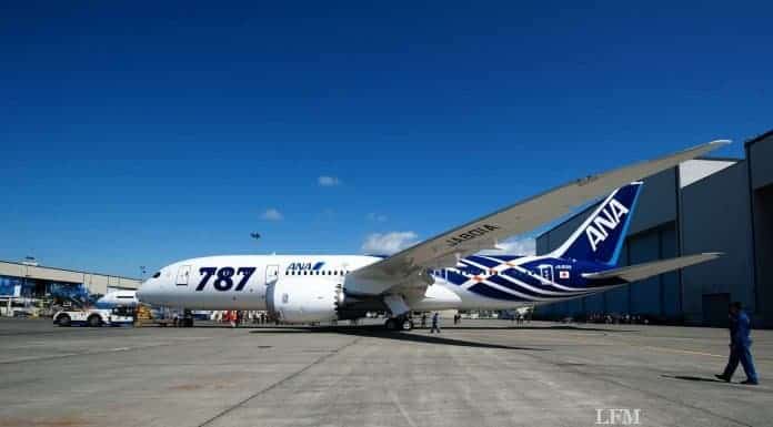 ANA führte 100.000. 787 Dreamliner-Flug durch
