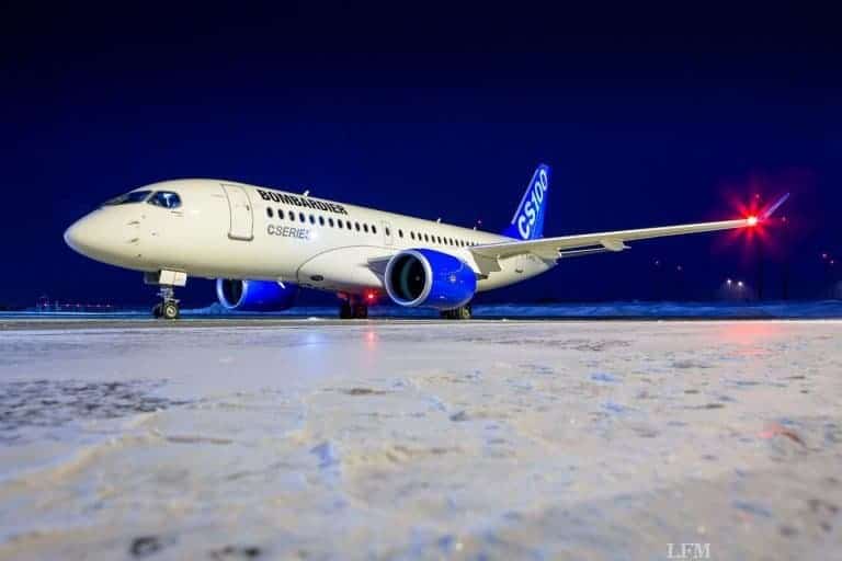 Bombardier startet Produktion für CS100