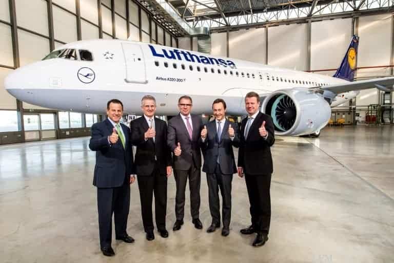 Airbus liefert erste A320neo an Lufthansa aus