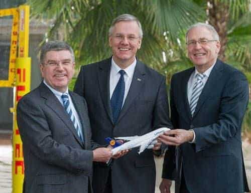 Lufthansa fliegt deutsche Olympiamannschaft nach Sotschi