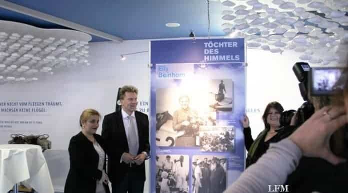 Sonderausstellung „Töchter des Himmels – Pionierinnen der deutschen Luftfahrt“ eröffnet in der Welt der Luftfahrt