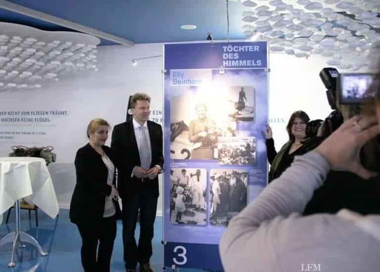Sonderausstellung „Töchter des Himmels – Pionierinnen der deutschen Luftfahrt“ eröffnet in der Welt der Luftfahrt