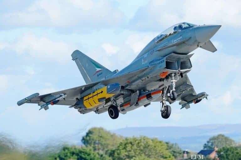 Eurofighter mit neuen Raketen getestet