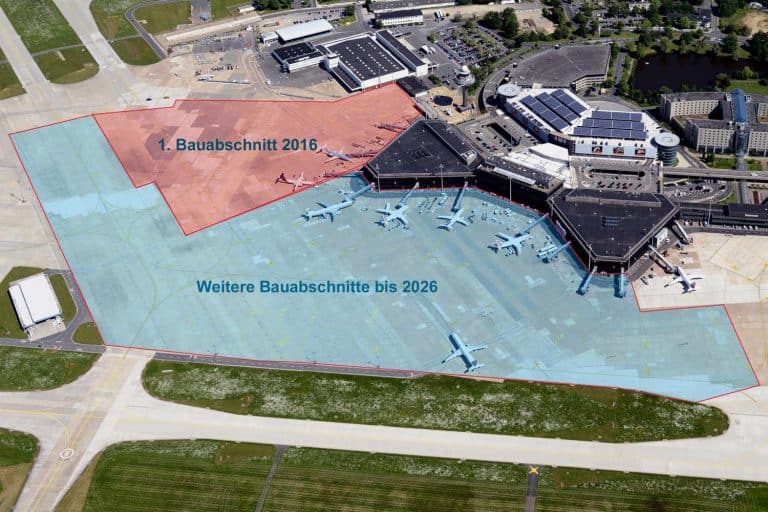Hannover Airport beginnt mit Erneuerung der Vorfeldflächen